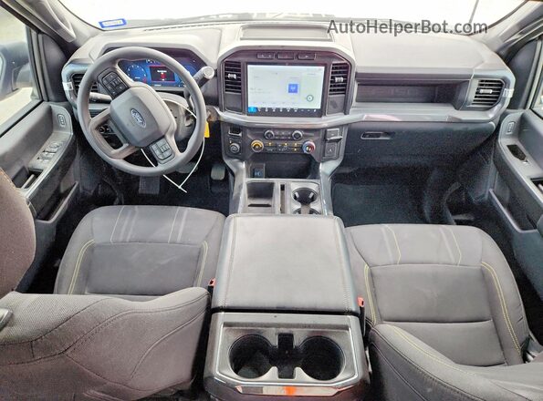 1FTEW2LP4RKE61695 2024 FORD F150 White Առջևի վահանակի տեսք
