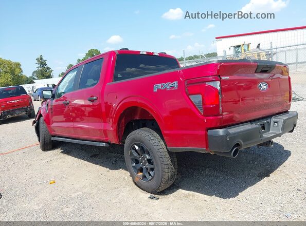 1FTEW2LP4SKF28687 2025 FORD F150 Red Trasero izquierdo