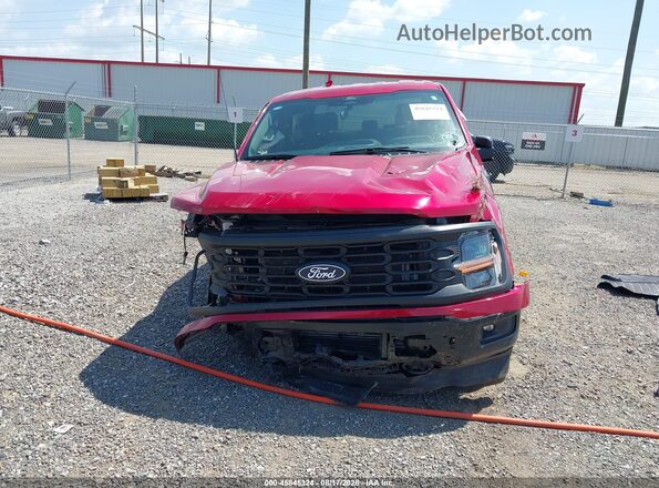 1FTEW2LP4SKF28687 2025 FORD F150 Red Vista interior trasera