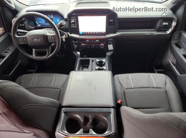 1FTEW2LP5RKE64105 2024 FORD F150 White Widok deski rozdzielczej