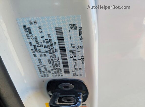 1FTEW2LP5SKE17548 2025 FORD F150 White Вид підкапотного простору