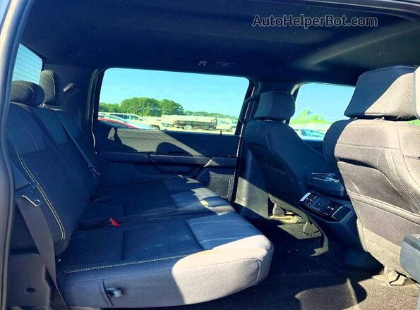 1FTEW2LP5SKE17548 2025 FORD F150 White Вид задніх сидінь