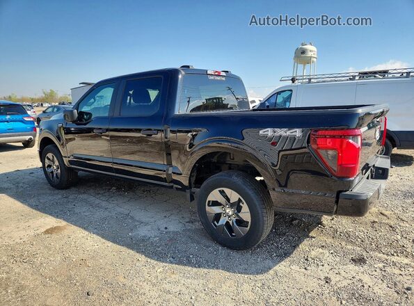 1FTEW2LP5SKF38225 2025 FORD F150 Черный Задняя левая четверть