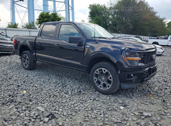 1FTEW2LP6SKD94443 2025 FORD F150 Black წინა მარჯვენა