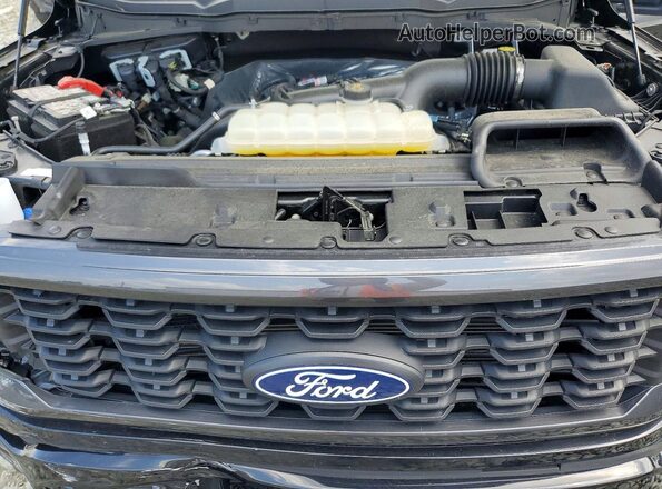 1FTEW2LP6SKD94443 2025 FORD F150 Black უკანა სალონის ხედი
