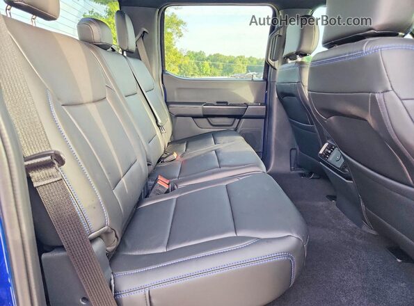 1FTEW2LP6TFA14107 2026 FORD F150 Blue Вид задніх сидінь