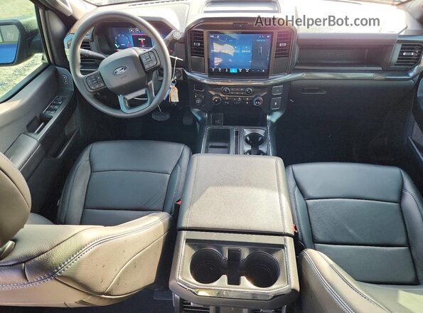 1FTEW2LP6TFA14107 2026 FORD F150 Blue Вид панелі приладів