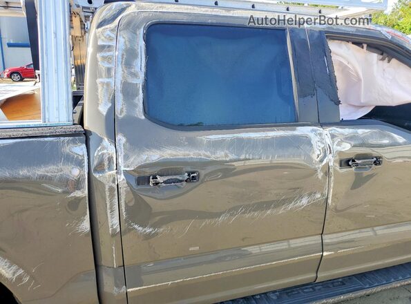 1FTEW2LP7SFB23058 2025 FORD F150 Gray Widok tylnych siedzeń