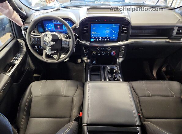 1FTEW2LP8RKE64602 2024 FORD F150 White Dashboard view