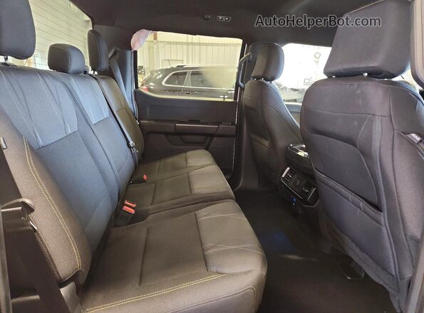 1FTEW2LP8RKE64602 2024 FORD F150 White Rear seats view