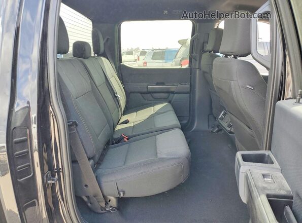 1FTEW2LP8SKE85911 2025 FORD F150 Черный Вид задних сидений