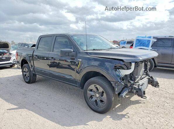 1FTEW2LP8SKE85911 2025 FORD F150 Черный Передняя правая четверть