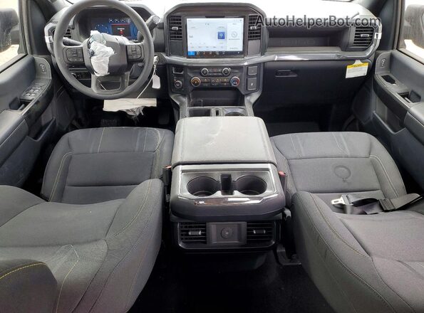 1FTEW2LP8SKE85911 2025 FORD F150 Черный Вид панели приборов