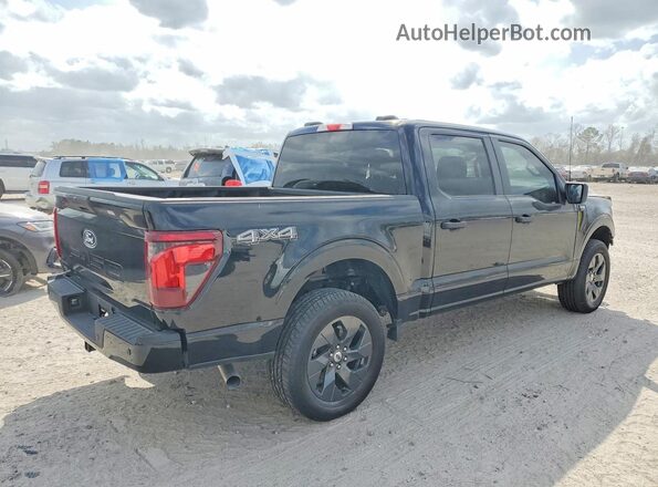 1FTEW2LP8SKE85911 2025 FORD F150 Черный Задняя правая четверть