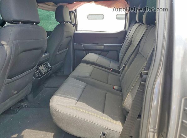 1FTEW2LP9SKE93127 2025 FORD F150 Charcoal Вид задніх сидінь