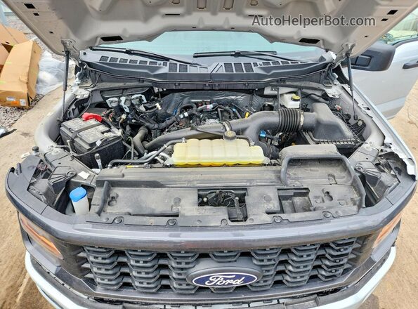 1FTEW2LPXSKF42271 2025 FORD F150 Gray Вид задньої частини салону
