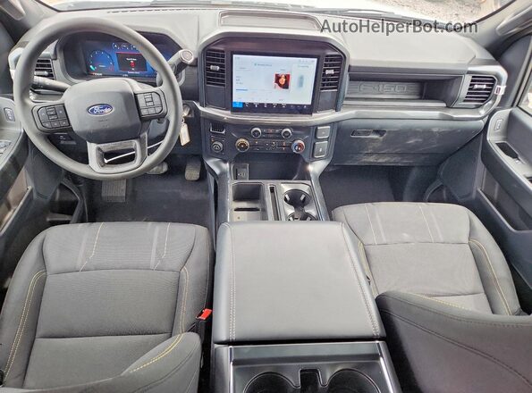 1FTEW2LPXSKF42271 2025 FORD F150 Gray Вид панелі приладів