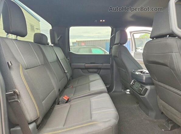 1FTEW2LPXSKF42271 2025 FORD F150 Gray Вид задніх сидінь