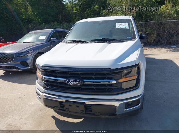 1FTEW3K55RKE39159 2024 FORD F150 White Вид щитка приладів