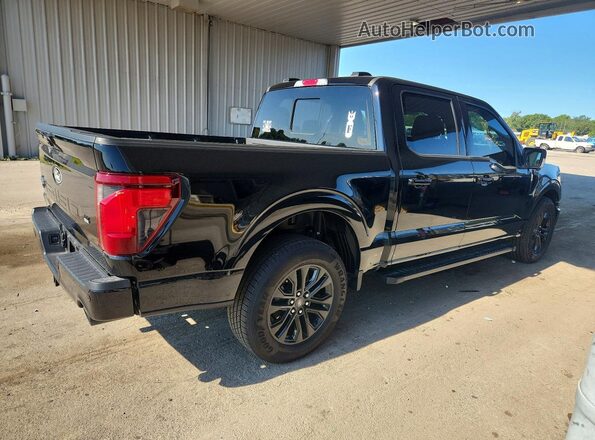 1FTEW3K56RFC20719 2024 FORD F150 Black Задня права чверть