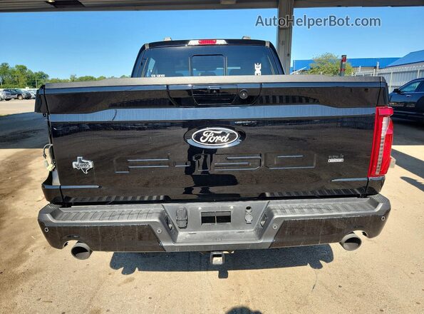 1FTEW3K56RFC20719 2024 FORD F150 Black Вид ззаду