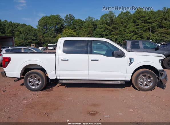 1FTEW3K83SKE88702 2025 FORD F150 White Սալոնի 360 աստիճան տեսք