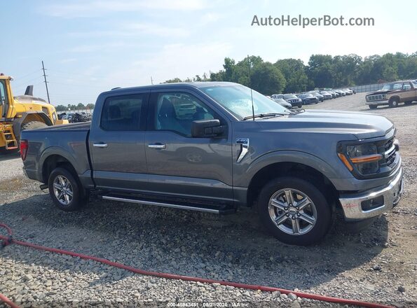 1FTEW3K84SKE89180 2025 FORD F150 Серый Вид задней части салона