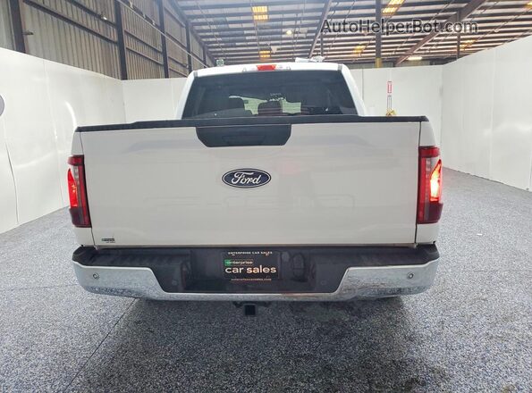1FTEW3K87SKE76990 2025 FORD F150 White უკანა ხედი