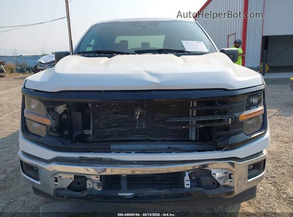 1FTEW3KP1SKE09860 2025 FORD F150 White Սալոնի հետևի տեսք