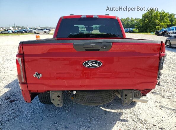 1FTEW3KP3RKD68545 2024 FORD F150 Red Widok z tyłu