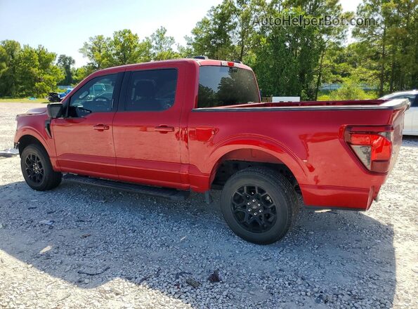 1FTEW3KP3RKD68545 2024 FORD F150 Red Tył lewy