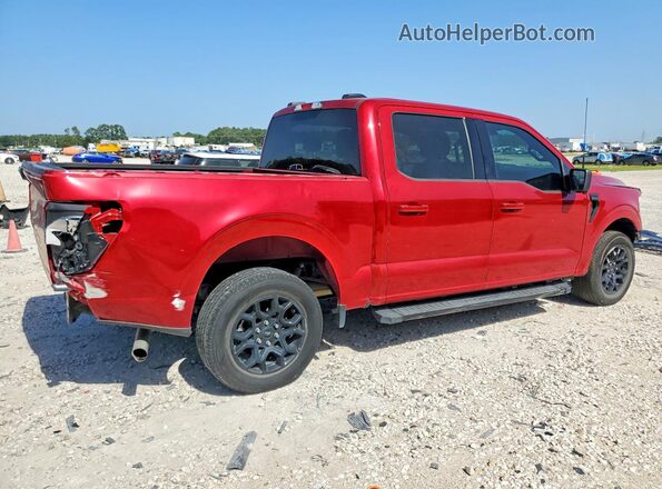 1FTEW3KP3RKD68545 2024 FORD F150 Red Tył prawy
