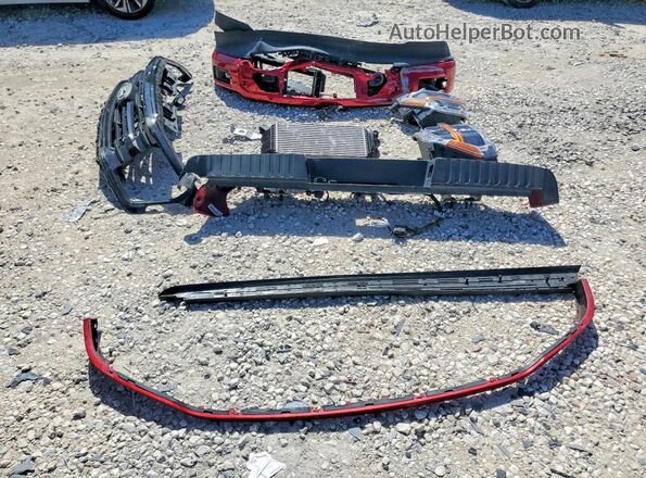1FTEW3KP3RKD68545 2024 FORD F150 Red Widok komory silnika