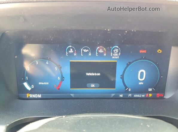 1FTEW3KP3RKD68545 2024 FORD F150 Red Widok zestawu wskaźników