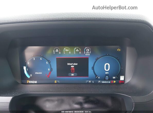 1FTEW3KP8RKD84076 2024 FORD F150 Gray Вид задніх сидінь