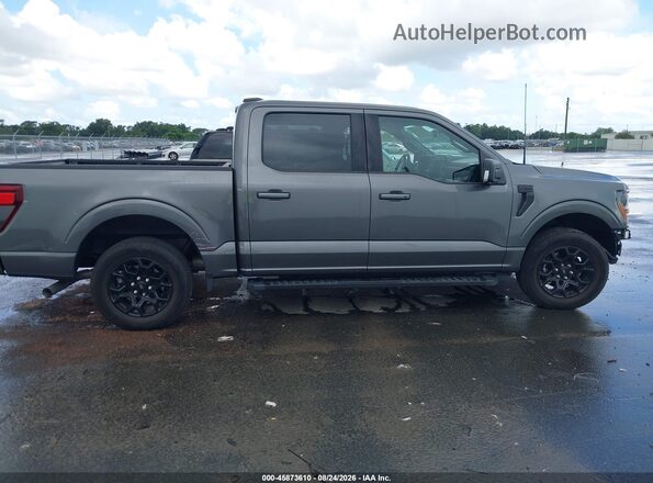 1FTEW3KP8RKD84076 2024 FORD F150 Gray Панорамний вид салону 360°