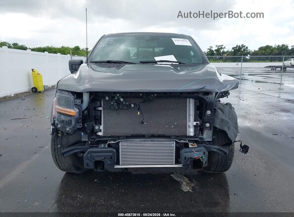 1FTEW3KP8RKD84076 2024 FORD F150 Gray Вид задньої частини салону