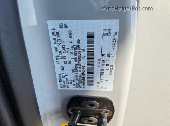 1FTEW3LP0RFA52480 2024 FORD F150 Gray VIN կոդի պիտակի տեսք