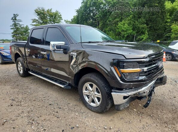 1FTEW3LP0RFA84474 2024 FORD F150 Charcoal Передня права чверть