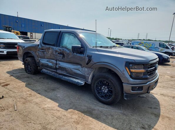 1FTEW3LP0RKD83129 2024 FORD F150 Gray Przód prawy