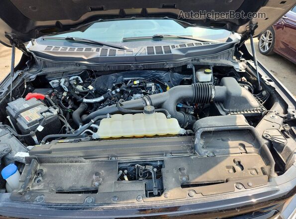 1FTEW3LP0RKD83129 2024 FORD F150 Gray Widok wnętrza z tyłu