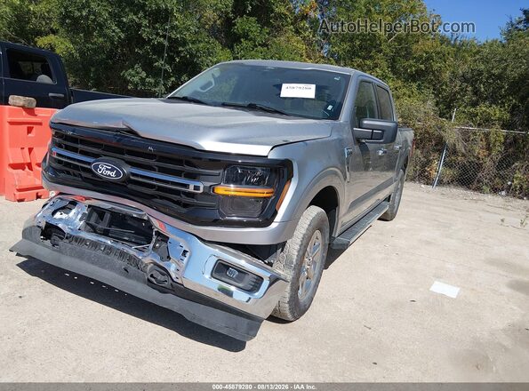 1FTEW3LP0SKE62709 2025 FORD F150 Silver Przód lewy
