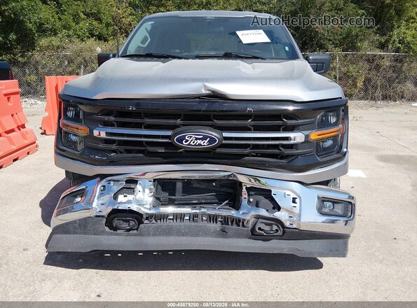 1FTEW3LP0SKE62709 2025 FORD F150 Silver Widok zestawu wskaźników