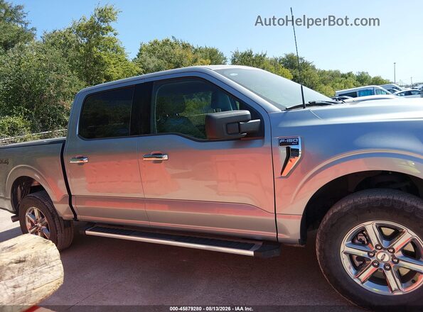 1FTEW3LP0SKE62709 2025 FORD F150 Silver Widok wnętrza z tyłu