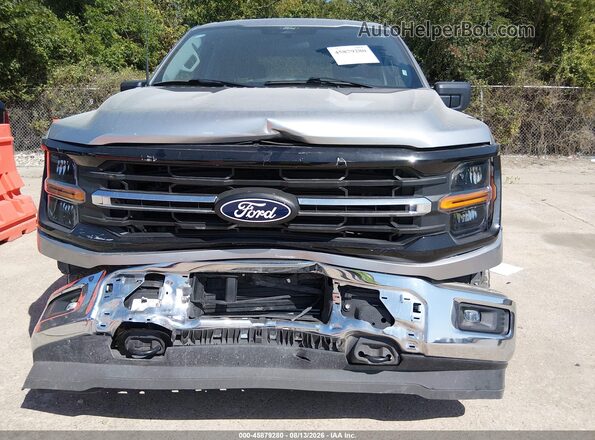 1FTEW3LP0SKE62709 2025 FORD F150 Silver Widok z przodu