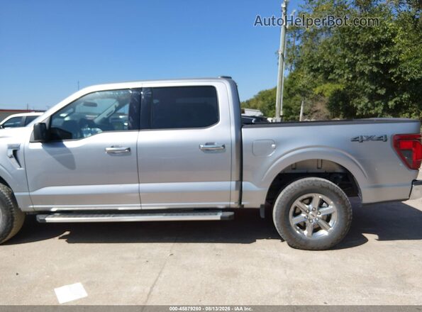 1FTEW3LP0SKE62709 2025 FORD F150 Silver Widok wnętrza 360 stopni