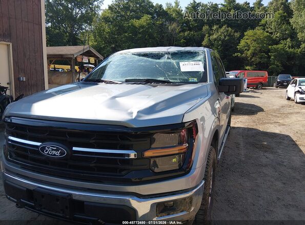 1FTEW3LP0SKF19670 2025 FORD F150 Silver Դիմացի տեսք