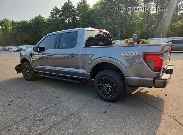 1FTEW3LP1RKE99634 2024 FORD F150 Gray Задня ліва чверть