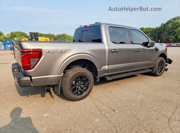 1FTEW3LP1RKE99634 2024 FORD F150 Gray Задня права чверть