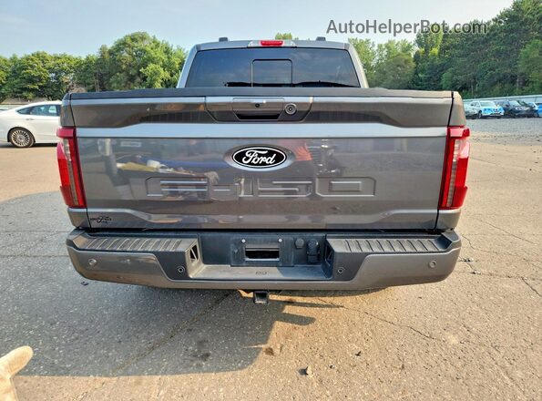 1FTEW3LP1RKE99634 2024 FORD F150 Gray Вид ззаду